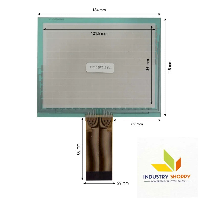 Touch Screen for TP106PT-24V HMI Panel Touch Screen for TP106PT-24V HMI Panel